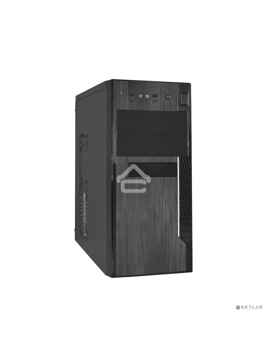 Компьютерный корпус Exegate EX283245RUS Minitower ExeGate MA-373X-600W-12 (mATX, БП UN600 с вент. 12см, 2*USB, аудио, черный)