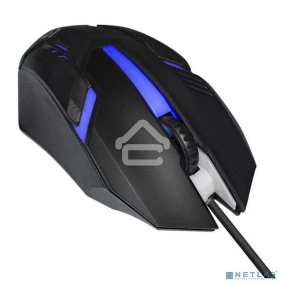 Мышь проводная ExeGate Gaming Standard Laser GML-17 черный, 1200 dpi, USB, кнопки - 3