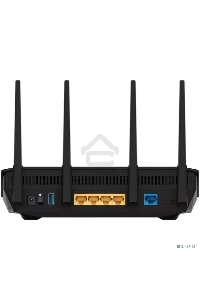 Маршрутизатор Asus RT-AX5400 AX5400 10/100/1000 компл.:устройство/крепления/адаптер черный (упак.:1шт)