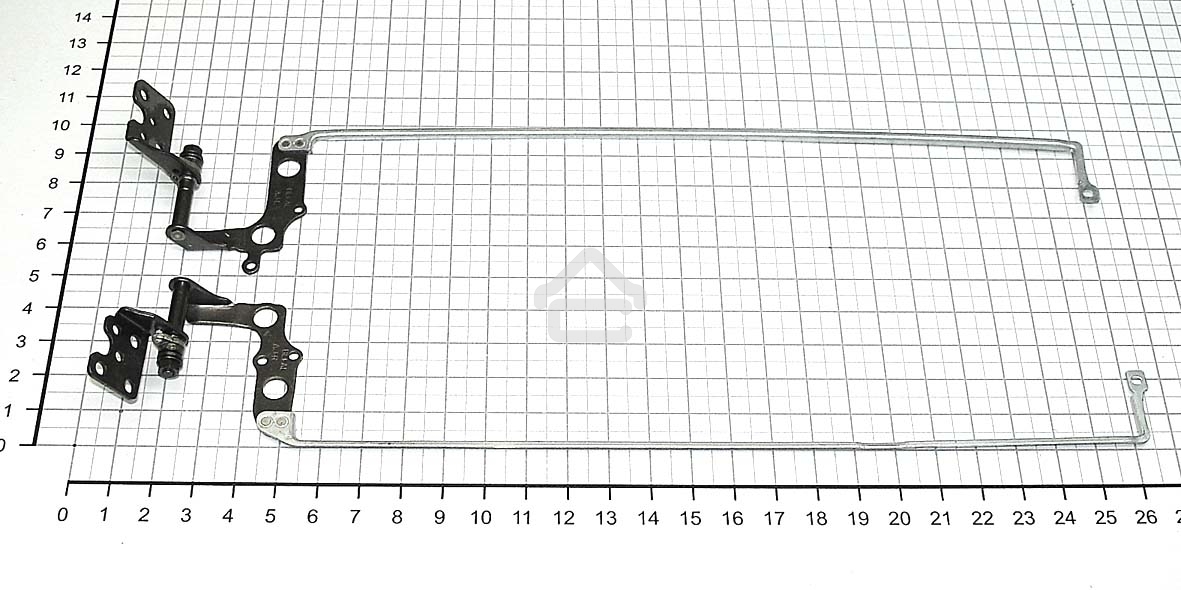 Петли для ноутбука Toshiba Satellite S55, S55-B, FBBL1017010, FBBL1019010