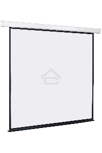 Экран [LMC-100105] с электроприводом Lumien Master Control 244x244 см Matte White FiberGlass черн. кайма по периметру    