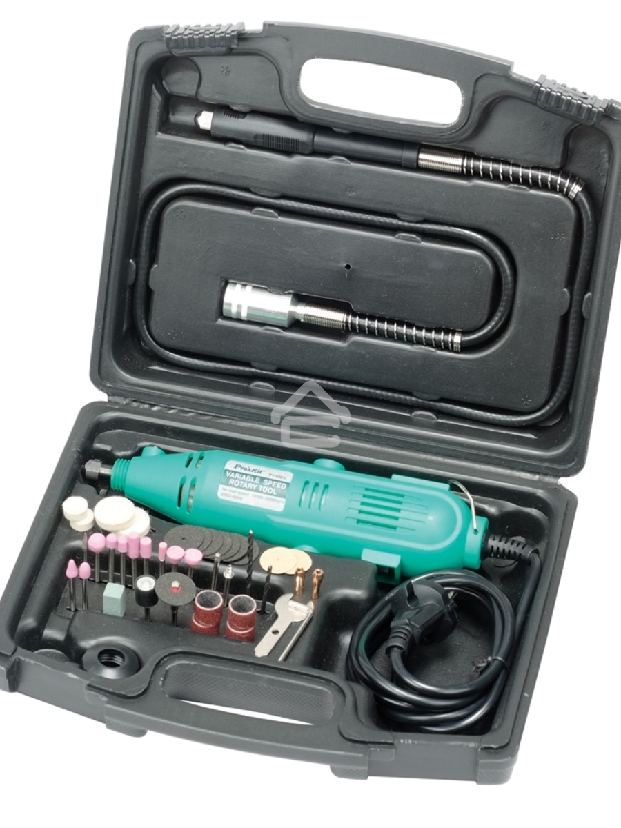 Дремель с набором насадок Pro'sKit PT-5501G