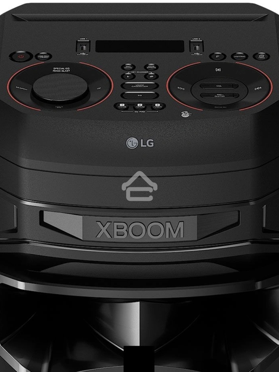 Минисистема LG XBOOM RNC9 черный 1000Вт FM USB BT