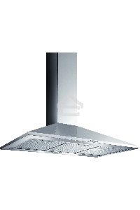 Вытяжка купольная Jet Air GAIA IX/A/90 / 650 куб.м., кнопочное управление, нержавеющая сталь