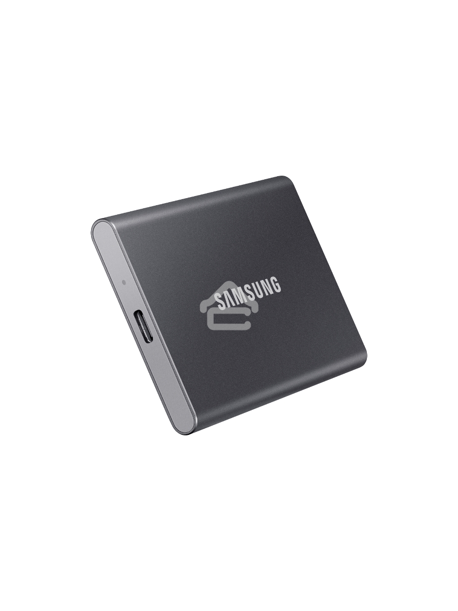 Твердотельный накопитель Samsung SSD 2TB T7, USB Type-C, R/W 1000/1050MB/s, Titanium