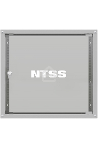 Шкаф коммутационный NTSS Lime (NTSS-WL9U5560GS) настенный 9U 550x600мм пер.дв.стекл несъемн.бок.пан. 30кг серый 110град. IP20 сталь