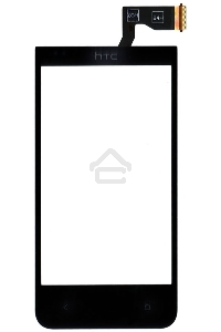 Сенсорное стекло (тачскрин) для HTC Desire 300, черное