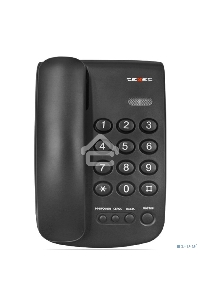 Проводной телефон teXet TX-241 черный