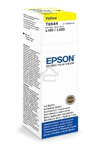 Чернила для EPSON C13T66444A Epson L100 (yellow) 70 мл