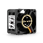 Вентилятор для корпуса ExeGate EX04020S3P-24 черный, 40 мм, 7000 об/мин, 39 дБ, 3 pin