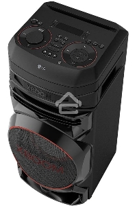 Минисистема LG XBOOM RNC5 черный 300Вт FM USB BT