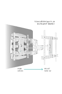 Кронштейн ONKRON M6L для телевизора 40