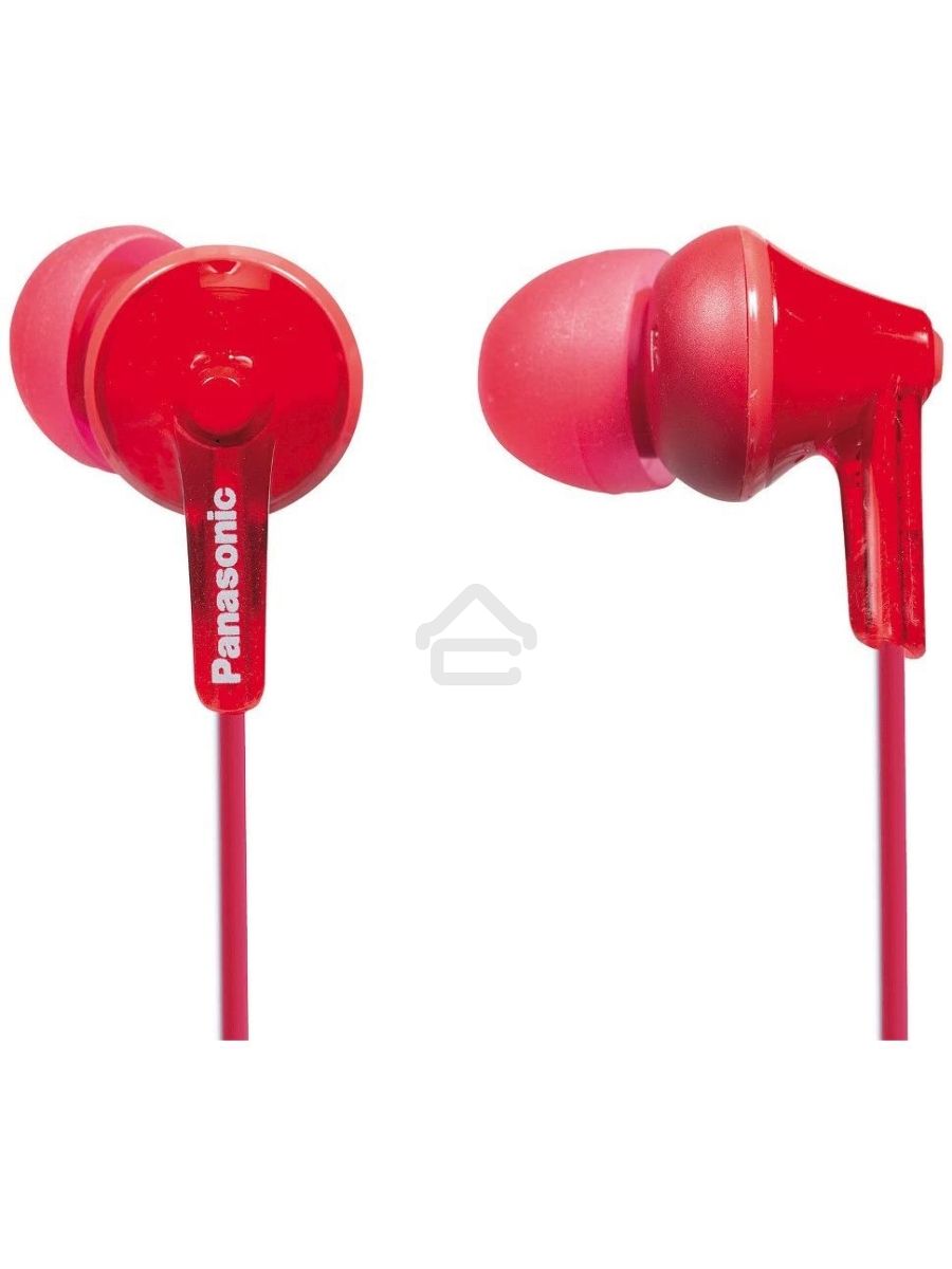 Наушники Panasonic RP-HJE125E-R красный 1.1м