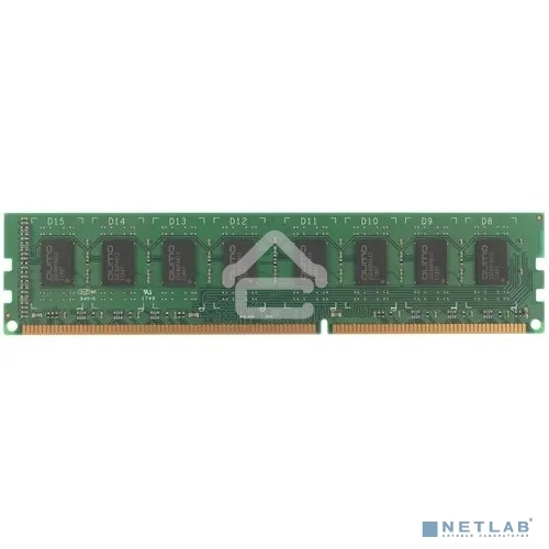 Оперативная память QUMO, DDR3L, 4GB (1x4GB), 1600MHz, CL11, DIMM