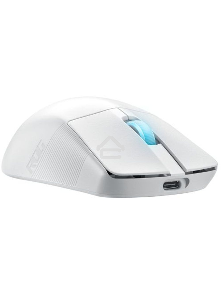 Мышь беспроводная/проводная ASUS ROG Harpe Ace Aim Lab Edition белый, 36000 dpi, радиоканал, Bluetooth, USB, кнопки - 5