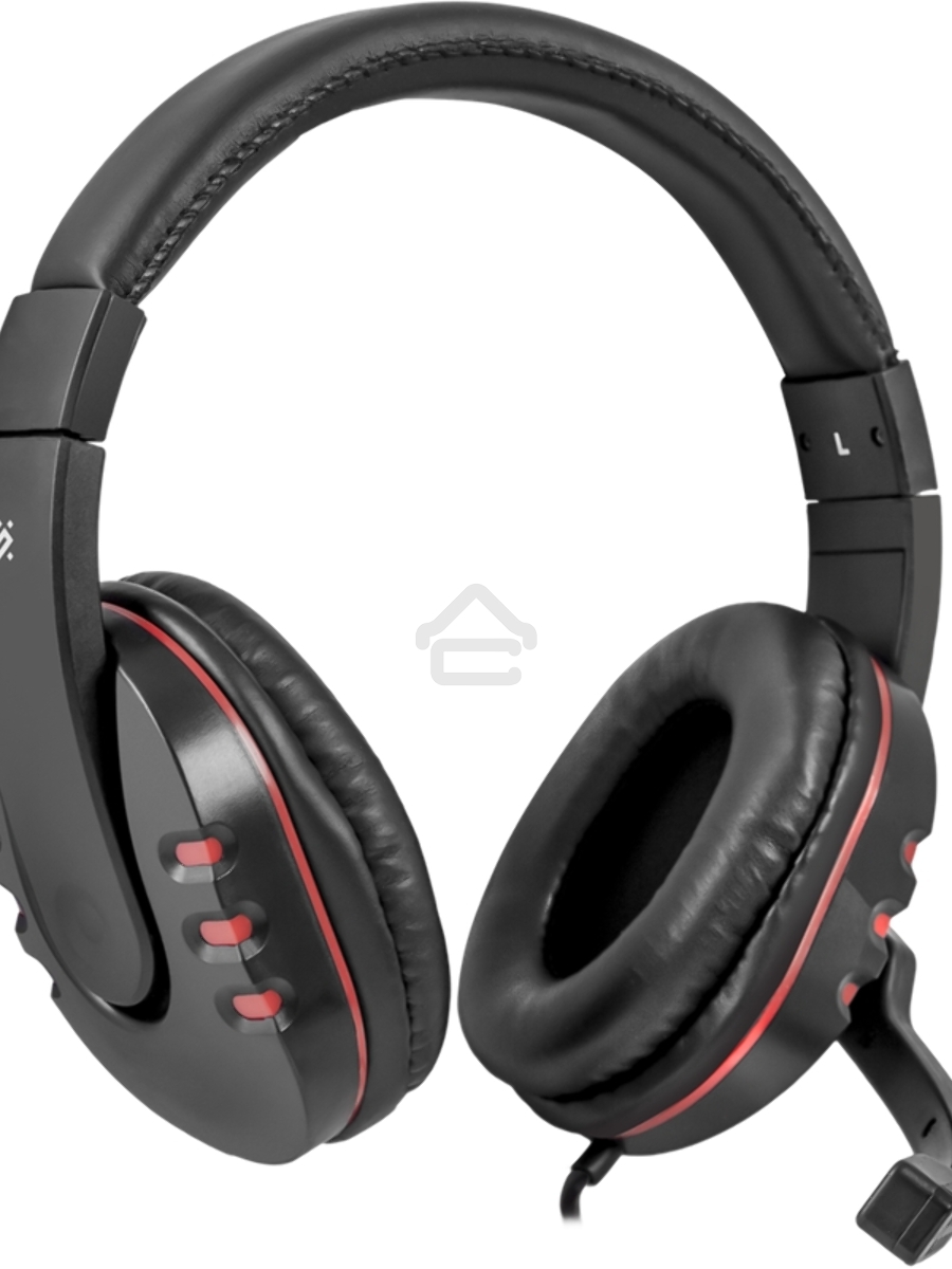 Наушники Defender Warhead G-160 черный, кабель 2,5 м