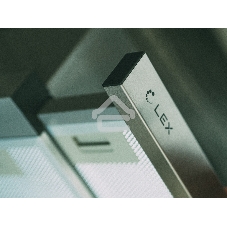 Вытяжка встраиваемая LEX HUBBLE 500 нержавеющая сталь, 50 см, 650 куб. м/ч, 44 дБ