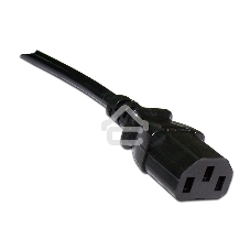 Провод Lanmaster LAN-PP13/SHA-2.0-BK проводник.:2 черный 2м