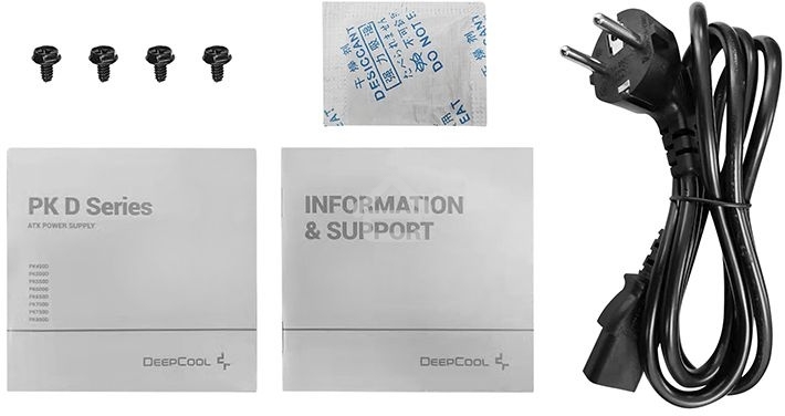 Блок питания Deepcool / GamerStorm PK500D, 500Вт, 80 PLUS Bronze, 120мм, черный