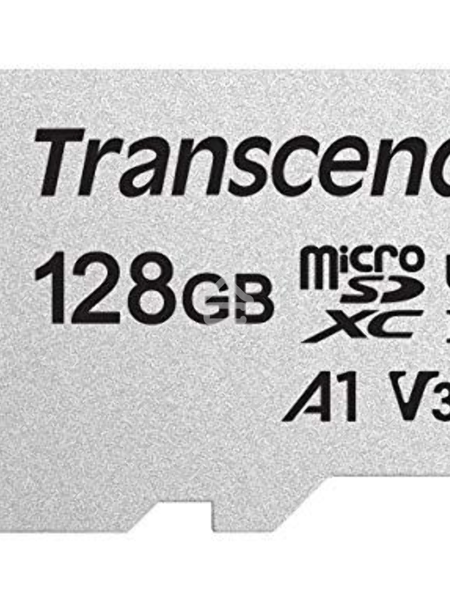 Флеш карта microSD 128GB Transcend microSDXC Class 10 UHS-I U3, V30, A1, (без адаптера), TLC