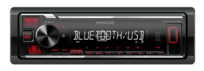 Автомагнитола Kenwood KMM-BT208 1DIN 4x50Вт