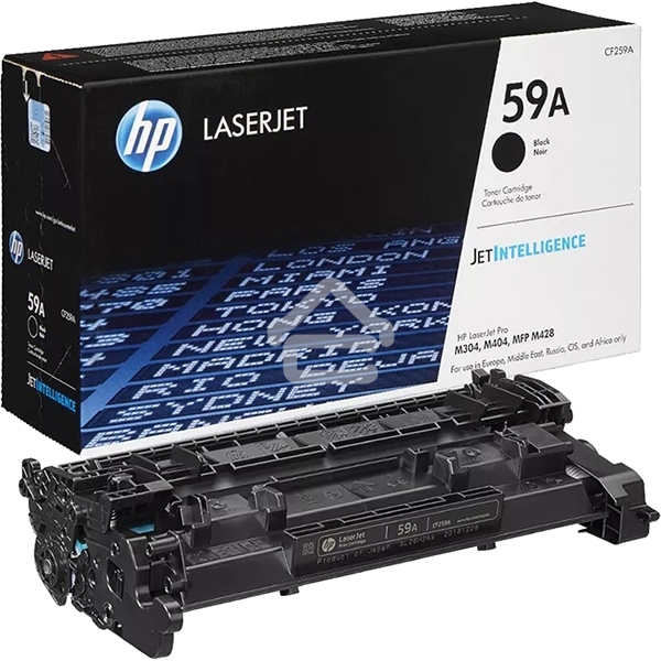 Картридж лазерный 59A для HP LJ M304/M404/MFP M428, 3К черный CF259A(3000 стр)