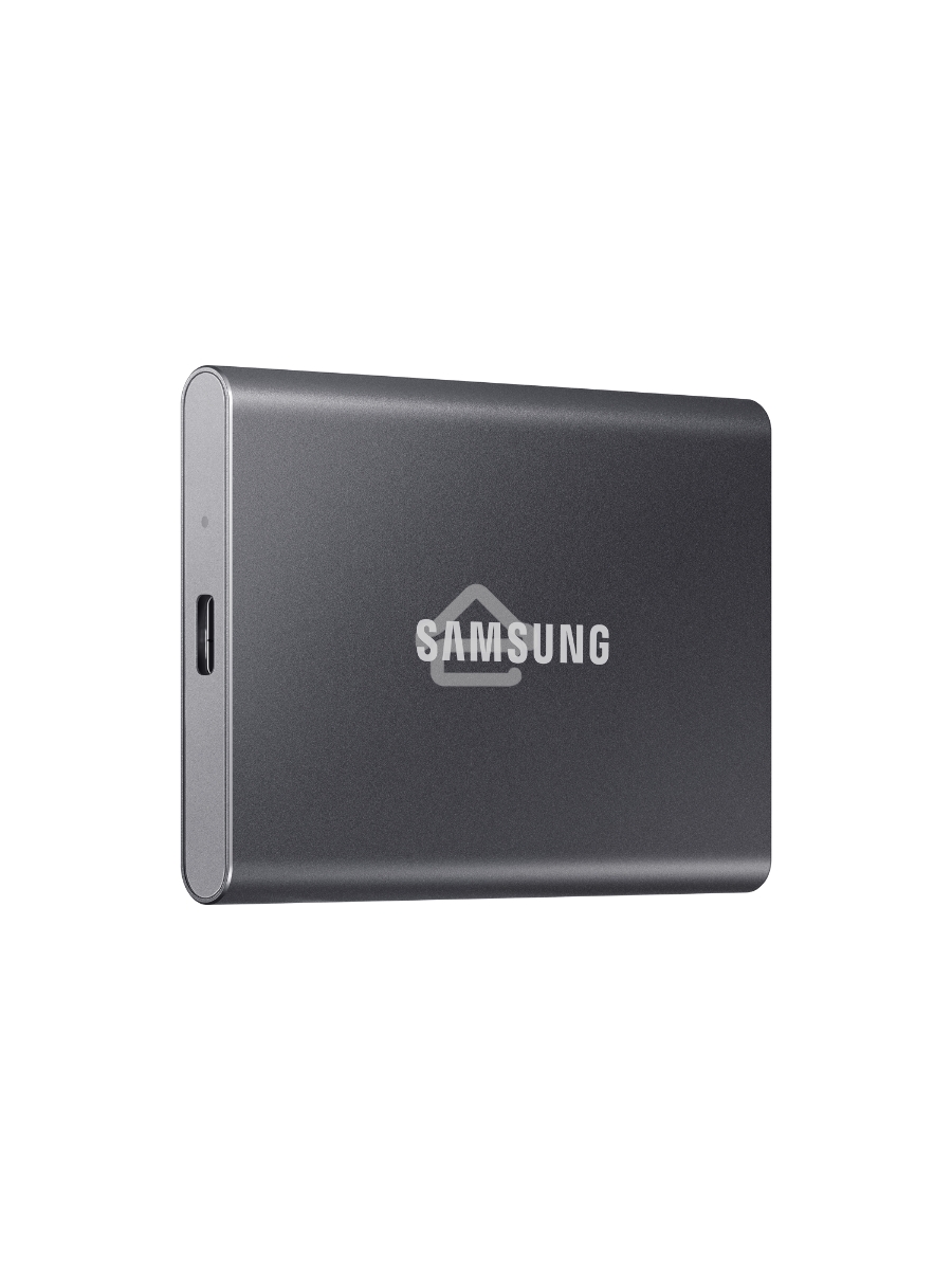 Твердотельный накопитель Samsung SSD 2TB T7, USB Type-C, R/W 1000/1050MB/s, Titanium