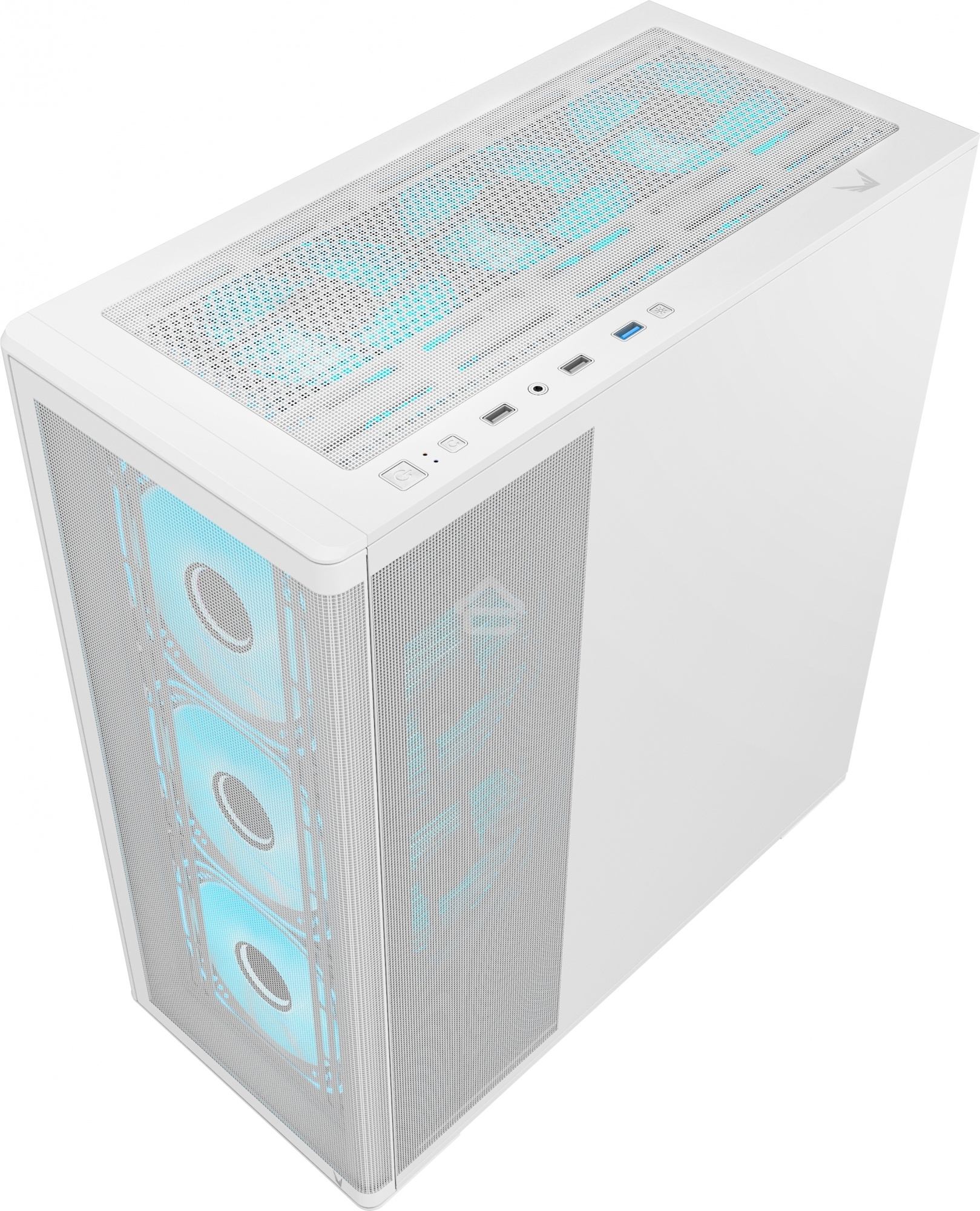 Компьютерный корпус Aerocool/Formula Air Power G5 Plus белый без БП ATX 4x120мм 2xUSB 2.0 1xUSB3.1 audio bott PSU