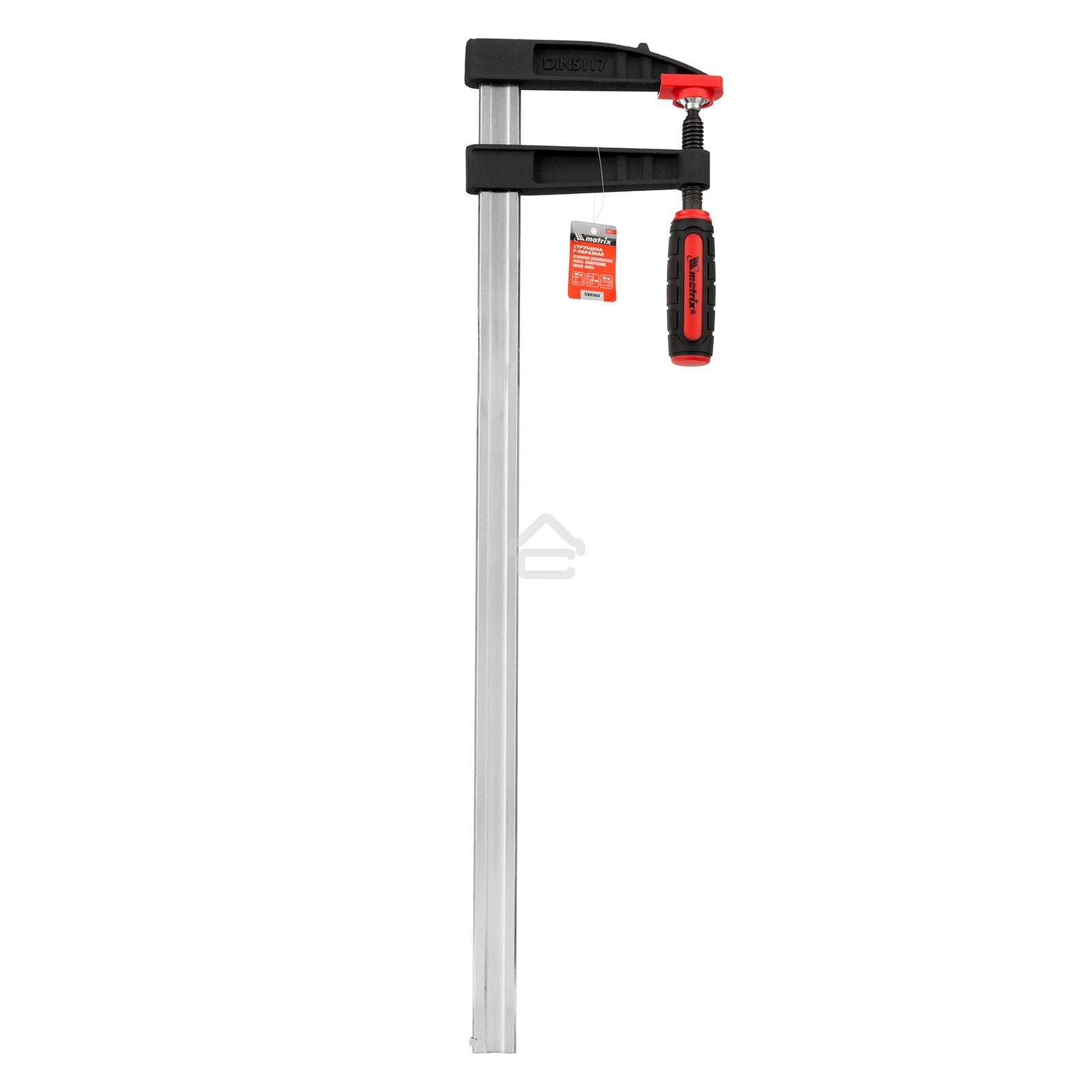 Струбцина F-образная Matrix, усиленная, 600 х 120 х 700 мм