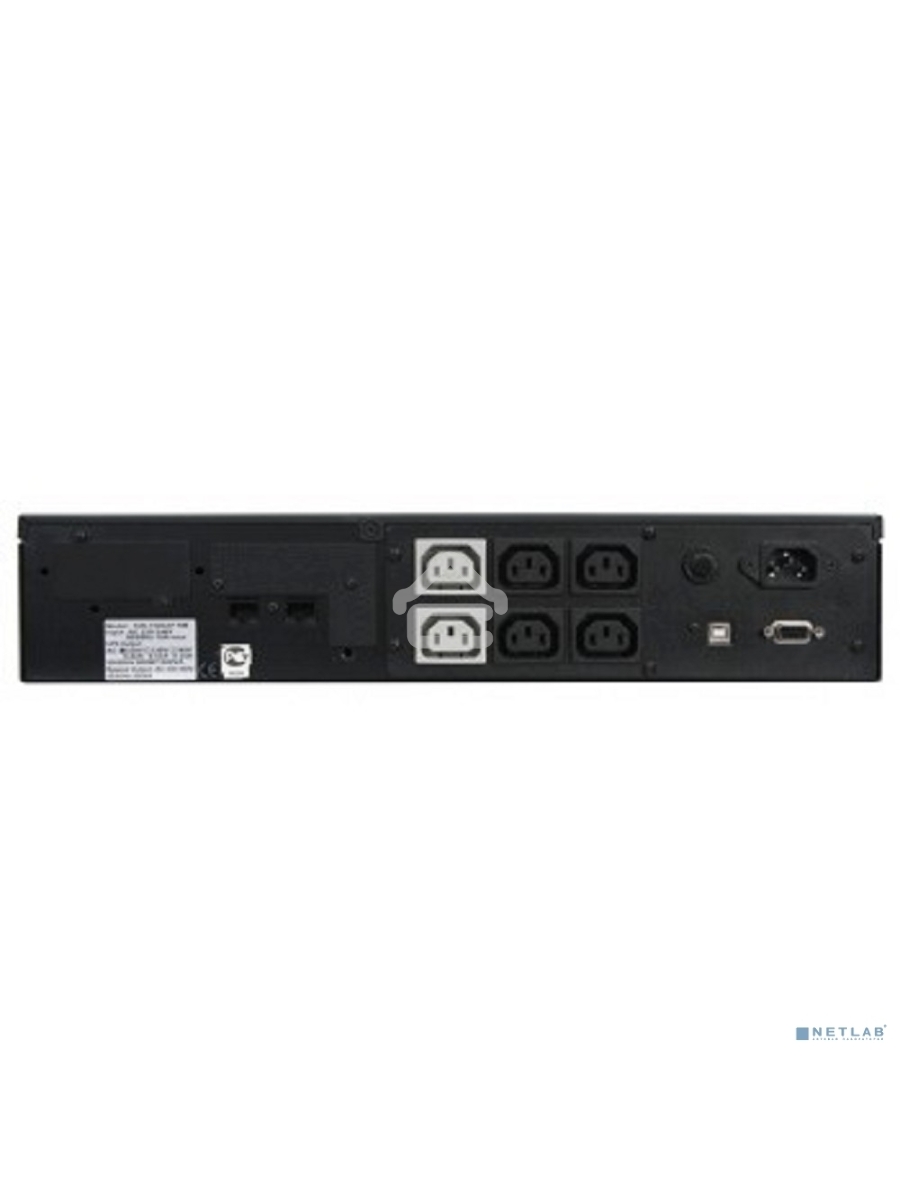 Источник бесперебойного питания Powercom King Pro RM KIN-1200AP LCD 720Вт 1200ВА черный