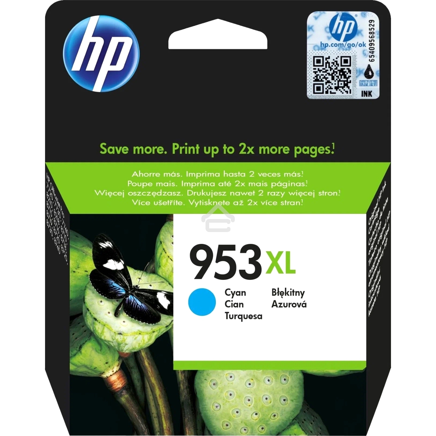 Картридж струйный HP 953XL High Yield Cyan Original Ink Cartridge