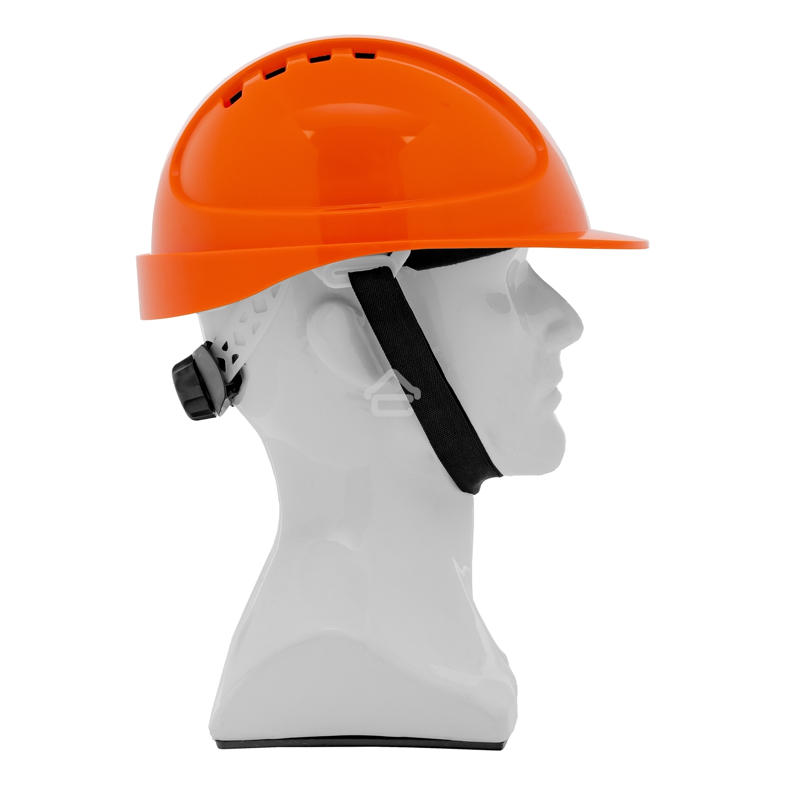 Каска защитная ударопрочная Denzel ABS/PC, плавная регулировка, модель 