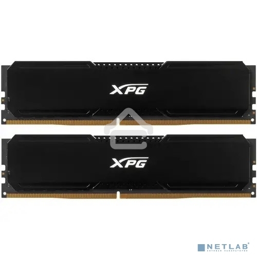 Оперативная память XPG Gammix D20, DDR4, 16GB (2x8GB), 3600MHz, CL18, DIMM, с радиаторами, черный