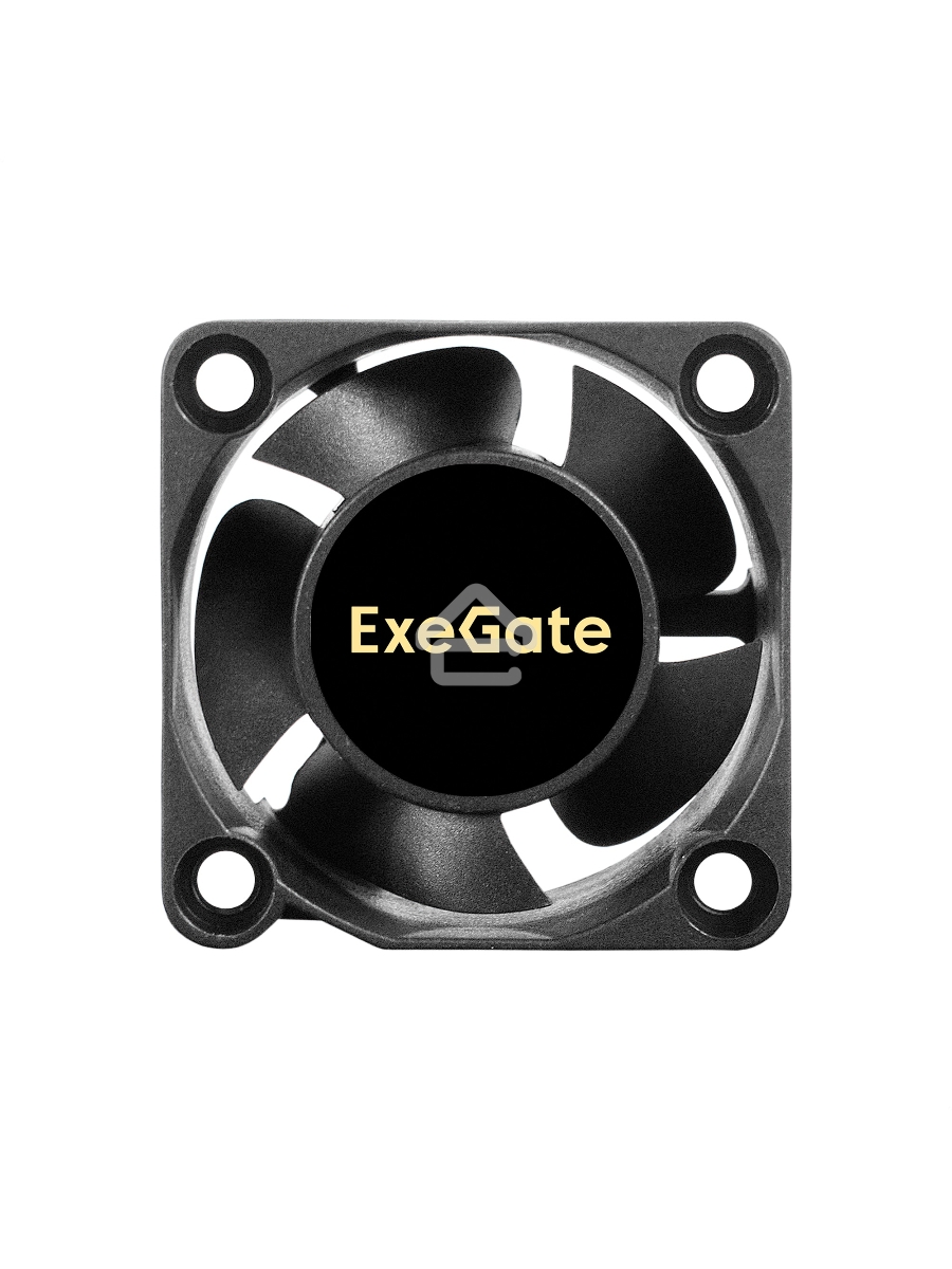 Вентилятор для корпуса ExeGate EX04020S3P-24 черный, 40 мм, 7000 об/мин, 39 дБ, 3 pin