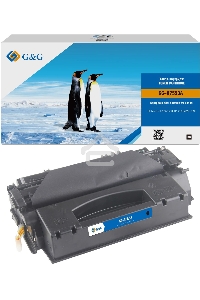 Картридж лазерный G&G GG-Q7553A черный (3000стр.) для HP LJ P2010/P2014/P2015/M2727nf MFP/M2727nfs MFP
