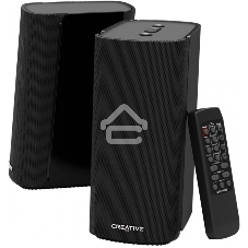 Акустическая система Creative T100 2.0 черный 40Вт BT