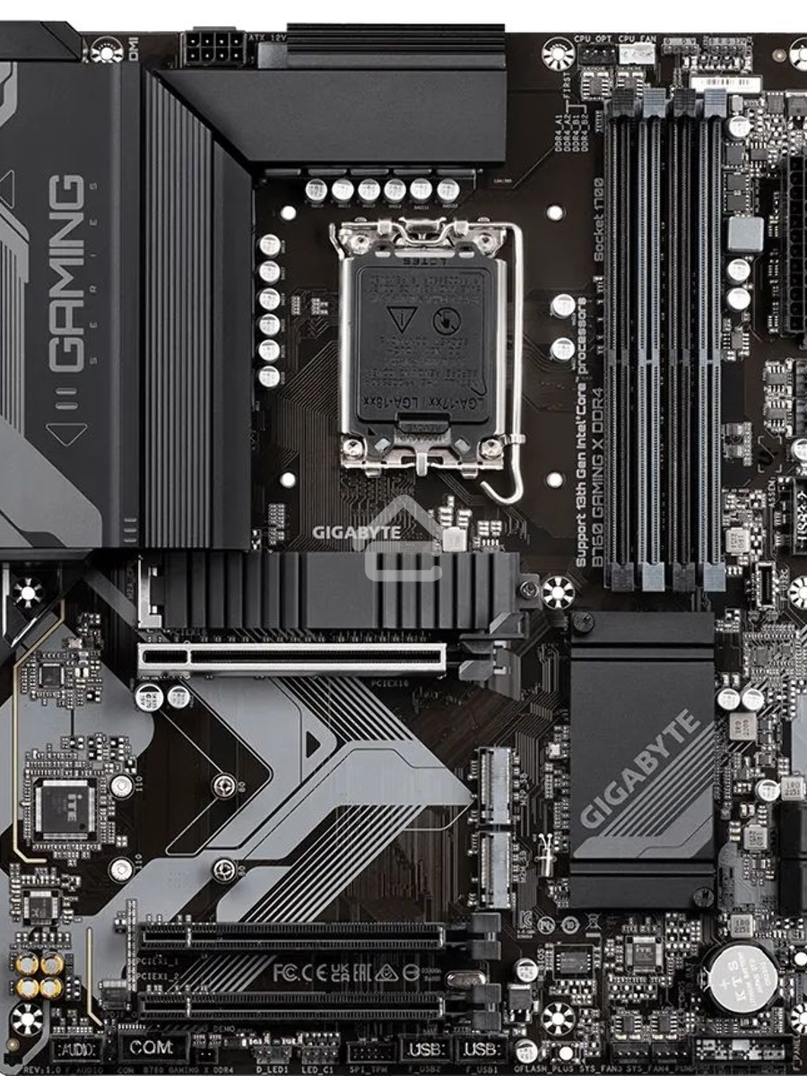 Материнская плата Gigabyte B760 GAMING X DDR4, LGA 1700, Intel B760, 4xDDR4, 4xSATA, 3xM.2, 1xPCIe 4.0 x16, 2xPCIe 3.0 x1, 1xHDMI, 1xDP, 1x 2.5Gb LAN, 1xUSB 3.2 Gen 2, 2xUSB-A 3.2 Gen 1, 5xUSB-A 2.0, 6x3.5 мм, 7.1, ATX