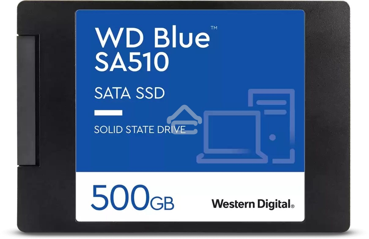 Накопитель SSD WD Blue SA510 WDS500G3B0A, 500GB, SATA III, 2.5