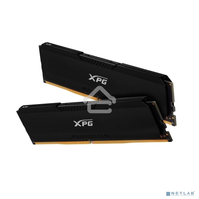 Оперативная память XPG Gammix D20, DDR4, 16GB (2x8GB), 3600MHz, CL18, DIMM, с радиаторами, черный