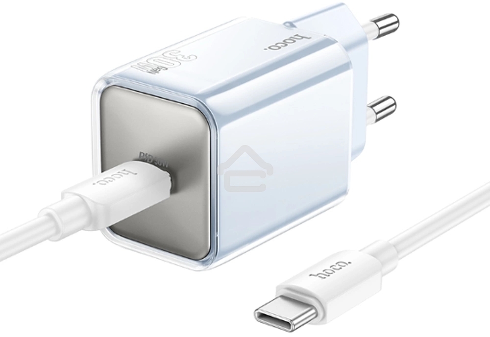 Сетевое зарядное устройство Hoco N47 Glorious 30W 3A (PD) белый PD30W