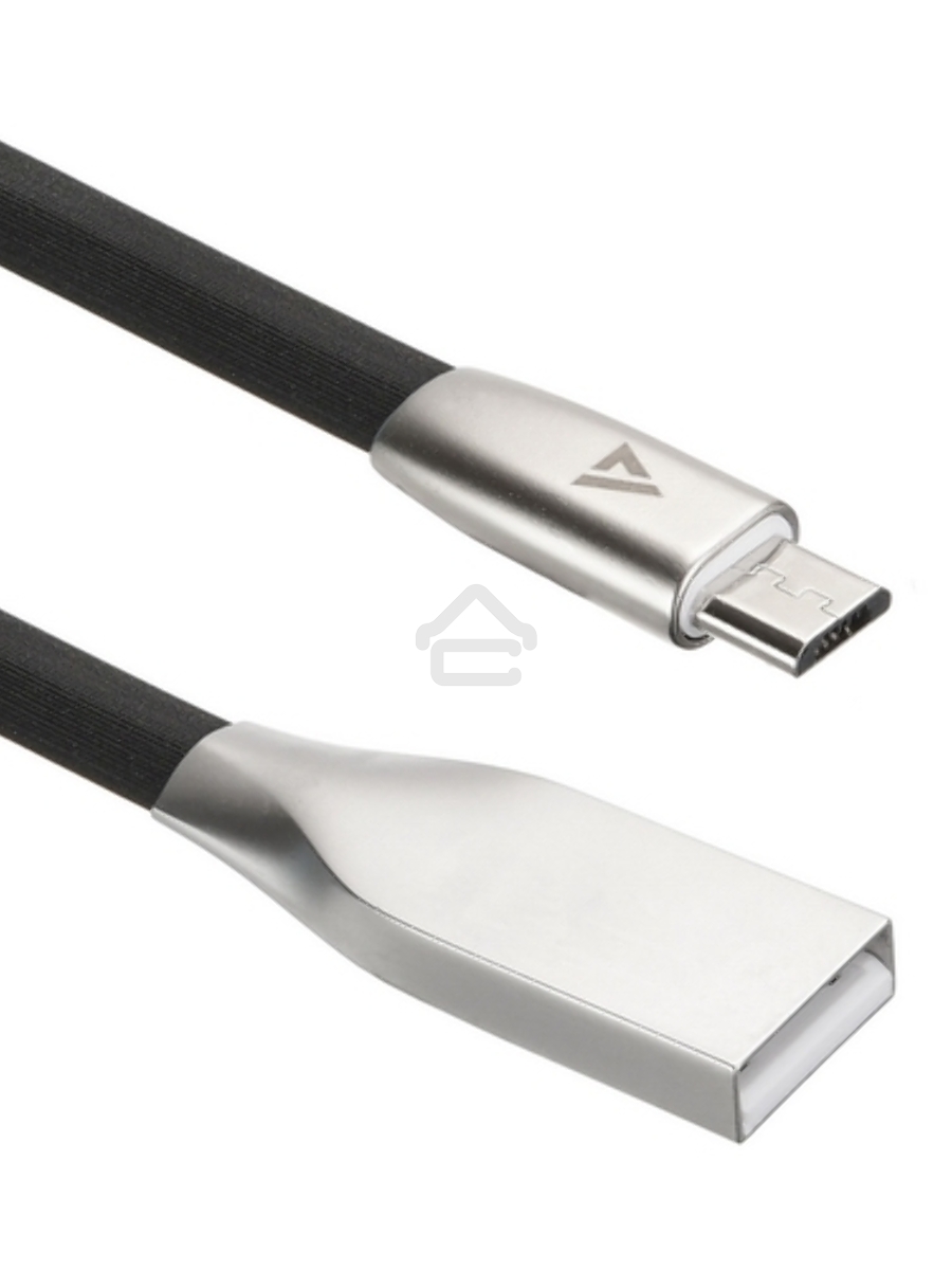 Кабель USB ACD-Infinity MicroUSB ~ USB-A TPE, 1.2м, черный (ACD-U922-M1B)