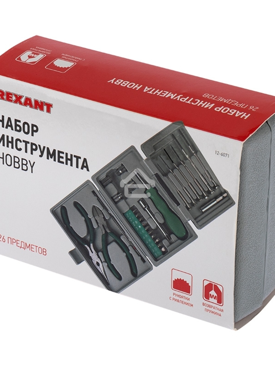 Набор инструментов Rexant HOBBY 26 предметов