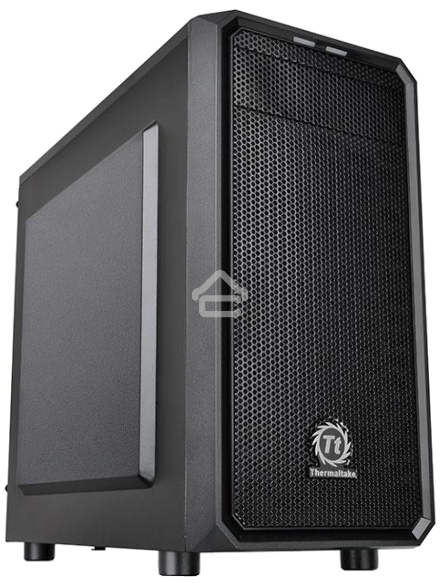Корпус Thermaltake Versa H15 черный без БП mATX 4x120mm 1xUSB2.0 1xUSB3.0 audio bott PSU