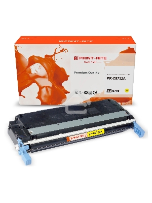 Картридж лазерный Print-Rite TRH216YPU1J PR-C9732A C9732A желтый (13000стр.) для HP CLJ 5500/5550