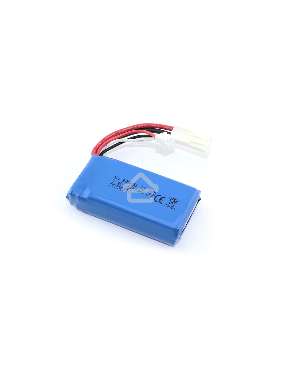 Аккумулятор Li-Pol 7.4v 903462 1500mah разъем EL