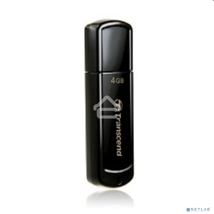Флешка USB R/W Transcend 4GB JetFlash 350, USB 2.0, черный