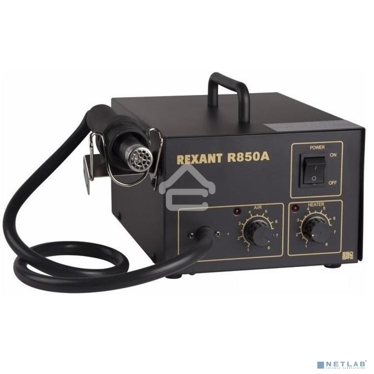 Паяльная станция Rexant (термофен) термовоздушная, 150-500 °С