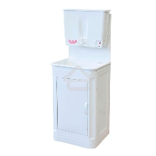 Умывальник Мастерица ЭВБО-22 с ЭВН, с пластиковой тумбой Умывальник Мастерица ЭВБО-22 с ЭВН, с пластиковой тумбой