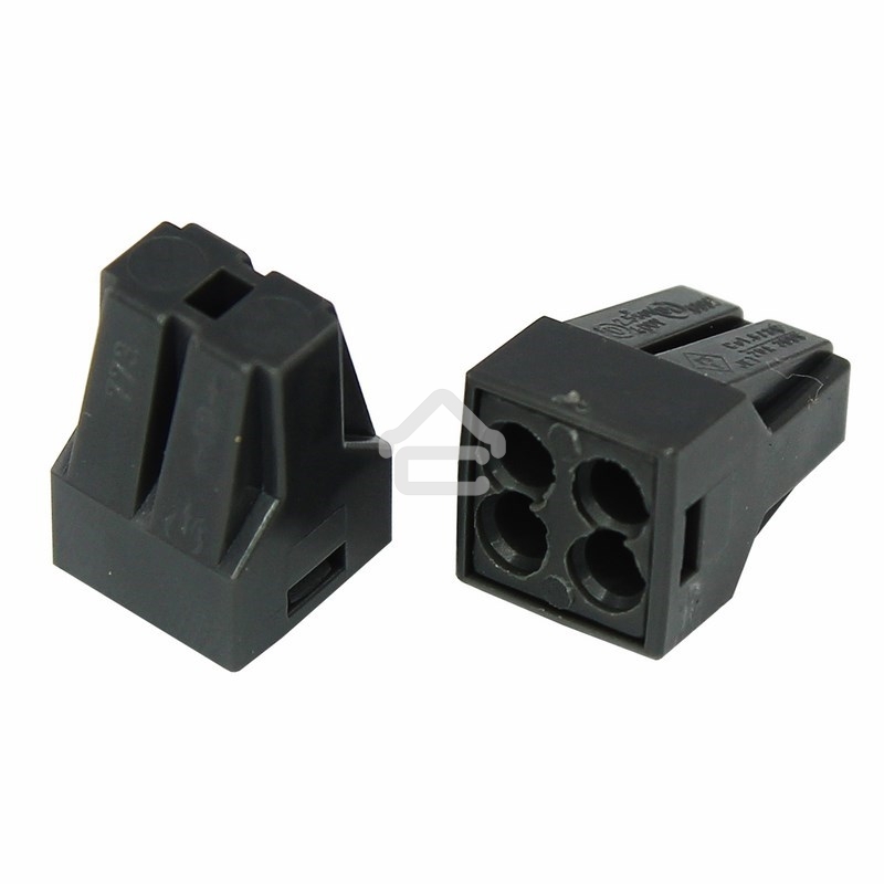 Соединительная клемма с пастой Rexant 4-х проводная до 2,5 мм², (5 шт.)