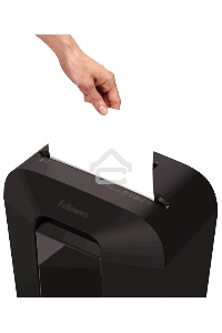 Шредер Fellowes PowerShred LX70 черный (секр.P-4)/перекрестный/11лист./18лтр./скрепки/скобы/пл.карты